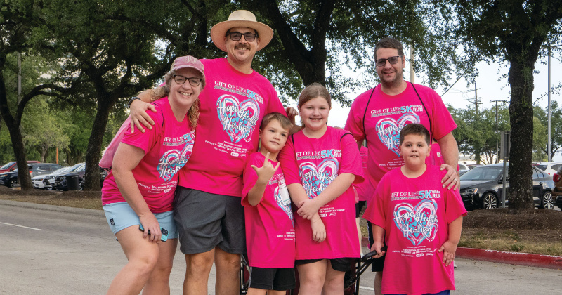 Sarah, Seth and Hank Wells, Ava, Donald and Luke Hearn