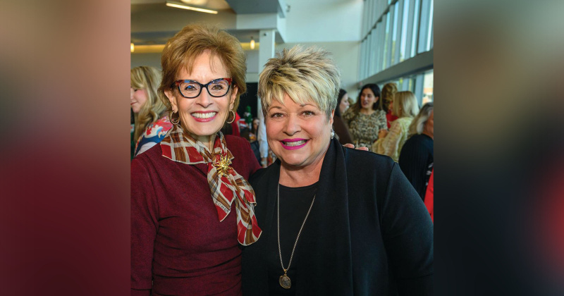 Norma Sampson and Becky Ames