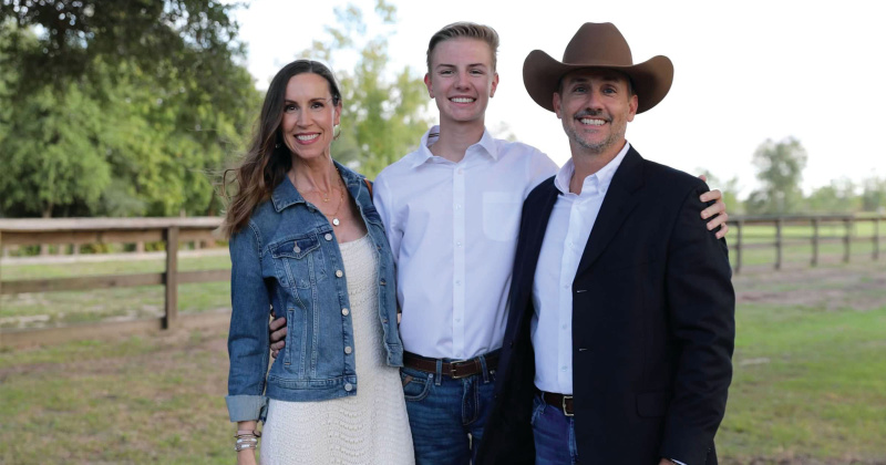Michele, Tyler and Aaron Ruppel
