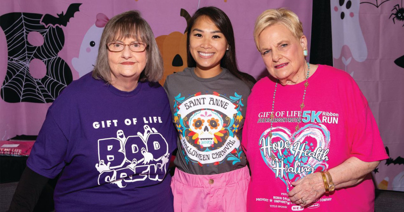 Gloria Moore, Tea Do and Connie Berry
