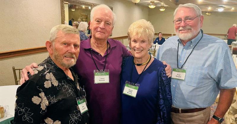John Langston, Ernest and Susan Orr Browne, Fred Morgan