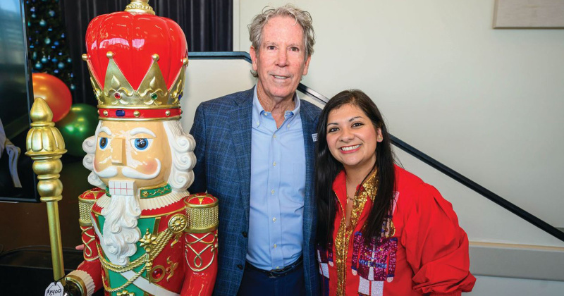 Dean Conwell and Christina Lokey