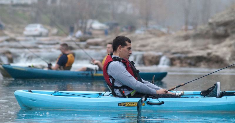 Veterans find solace leaving their troubles on the shores of the SETX riverbanks.