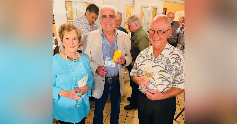 Kathleen Melancon Johnson, Max Teare and Mike Johnson