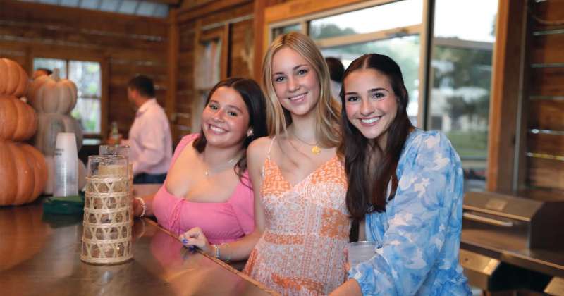 Maggie Bitar, Belle Broussard and Camille Daleo
