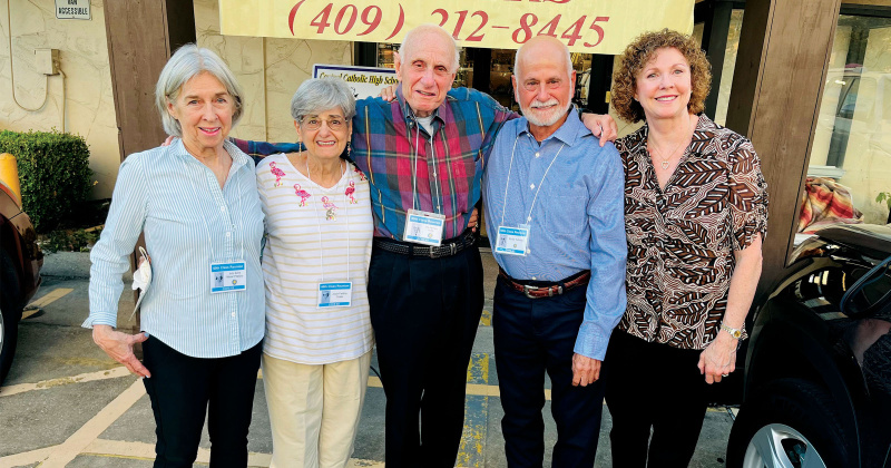 Judy Moyer, Josephine Fertitta, Joe Parigi, Buddy and Debbie Tortorice