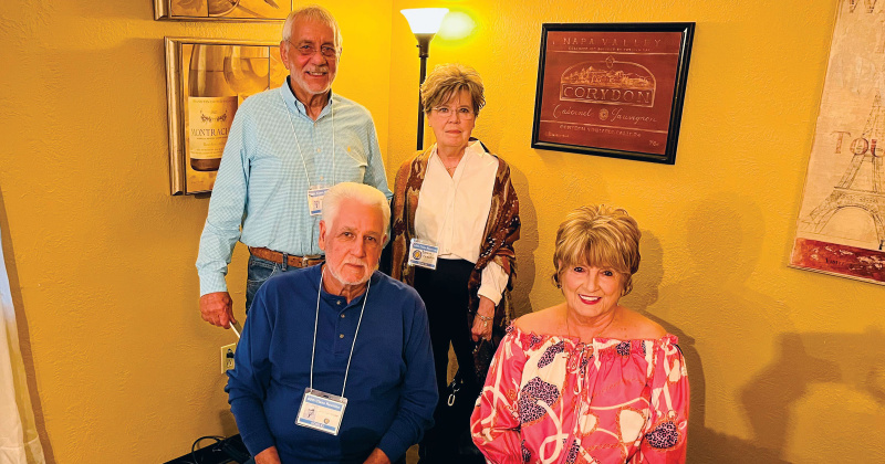 Michael Chirafis, John Coutee, Brenda Chirafis and Regina Coutee
