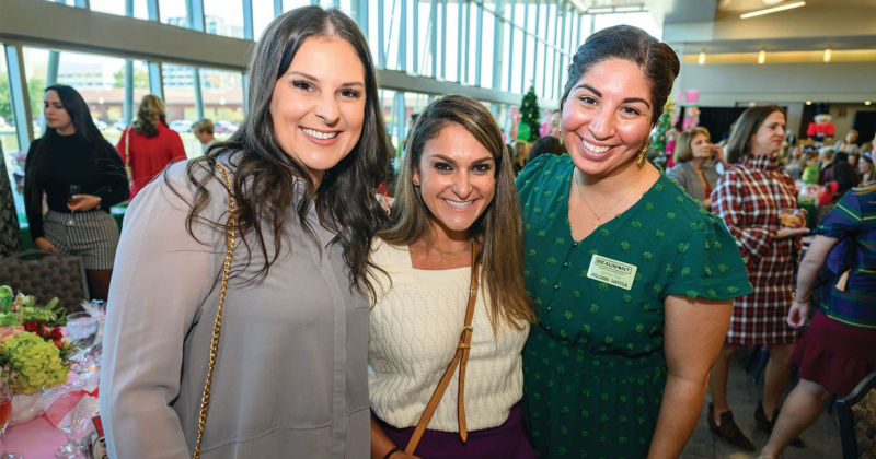 Larae Jones, Madelyn Messina and Julianna Davila Smith