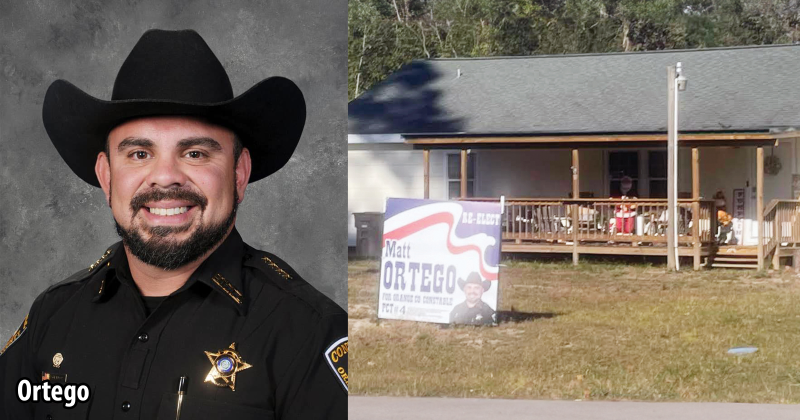 A home on South Timberlane Street in Vidor is the site to an incident involving Orange County Pct. 4 Constable Matt Ortego on Nov. 26. VPD took Ortego to a local hospital for evaluation.