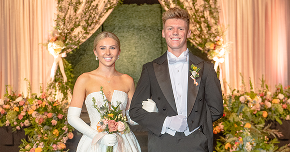 Bella Duke and Baylor Latham