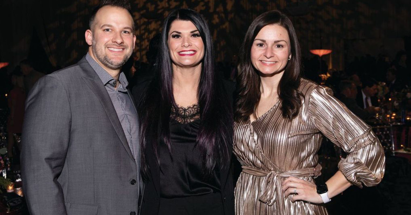 Brett Fuller, Tish Marchant and Laurie Fuller