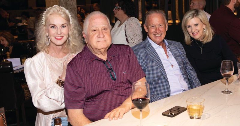 Lisa and Sam Parigi, Guy and Kim Goodson