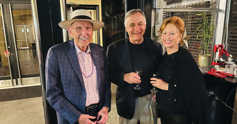 Danny Martin, Kenny Reed and Jan Fulbright