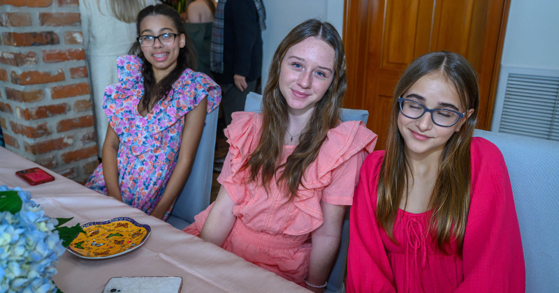 Britt Bessard, Breleigh Porras and Joselynn Silva
