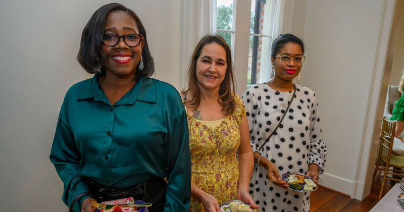 Marcia Williams, Jennifer Silva and Bridget Bessard