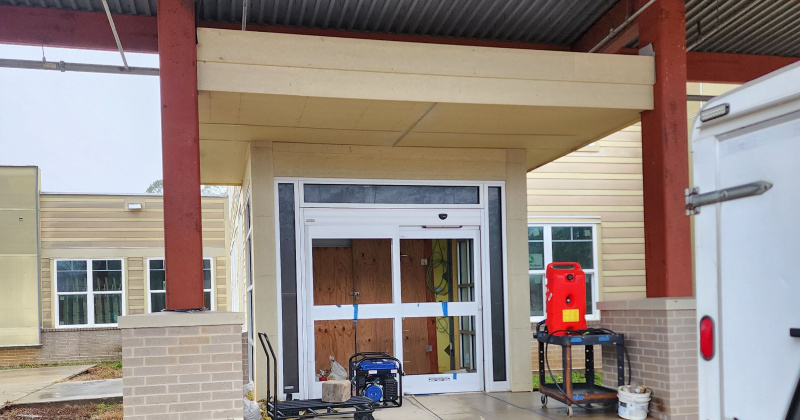 Lack of power and security results in four break-ins in less than a week’s time at 2665 N. 11th St.