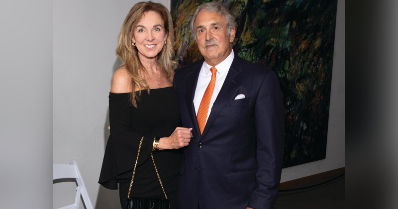 Julie Casanova and Gerald Farha (‘Light Up the Night Gala’, September 2023)