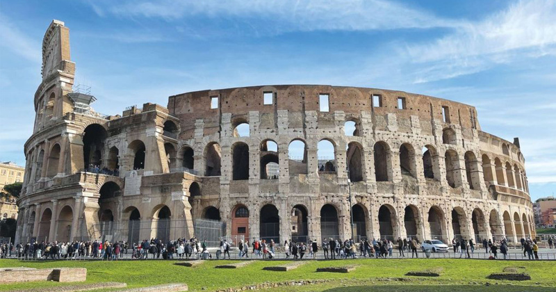 The Colosseum in Rome