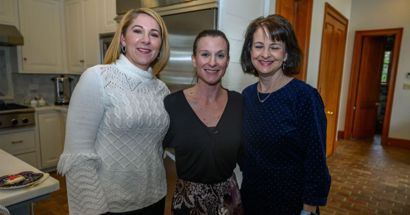 Carly Galmor, Kristin Lostak and Leslie Pember