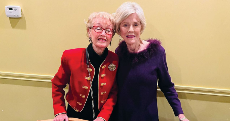 Velma Martin and Hester Bell