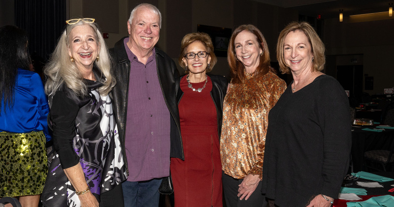 Maureen Winchell, Rodney Ames, Norma Sampson, Gerry Wiggins and Carol Hearn