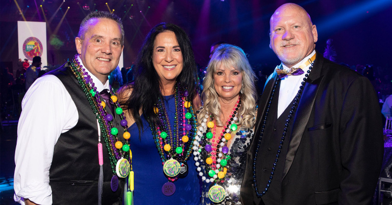 Butch and Cindy Frazier, Roni and Kirk Gillespie
