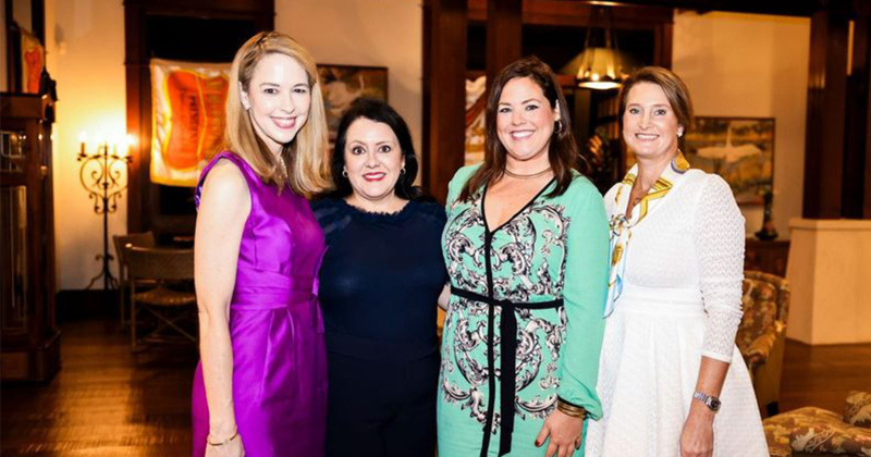 Julia Matheny, Christina Crawford, Molly Moore and Ashley Bryan
