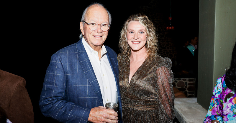 Bill Geyser and Julia Crager