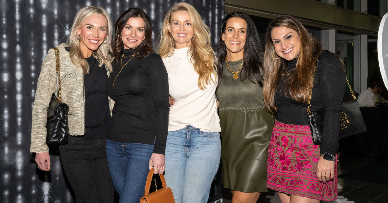 Lindsey Mitchell, Lindsey Granger, Rachel Tortorice, Amy Price and Madelyn Messina