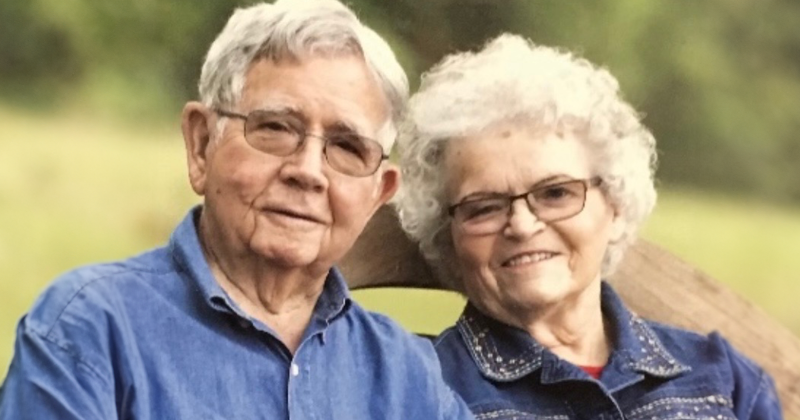 Toby (left) and Vera Beasley