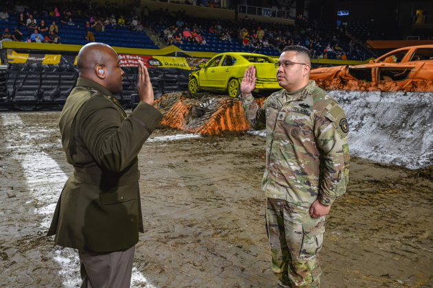 Capt. Lovell Willis and Sgt. Luis Garza Zuniga (Photo by Chad Cooper)