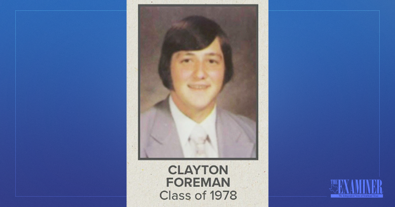 Foreman (1978 Forest Park High School yearbook photo)