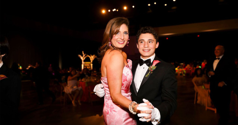 Nicole Saba and Miles Saba