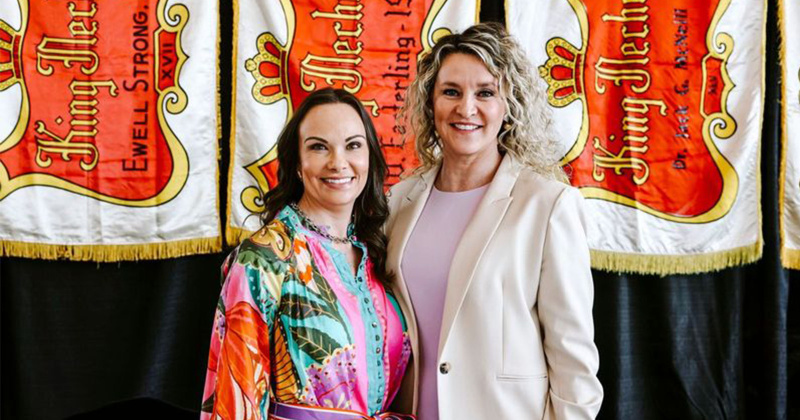 Beth Rogers and Julia Crage