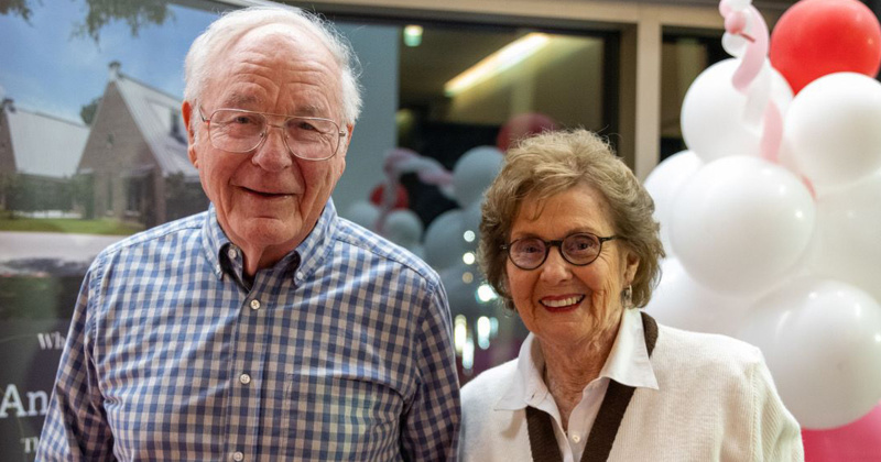 Terry Morris and Betty Clarke