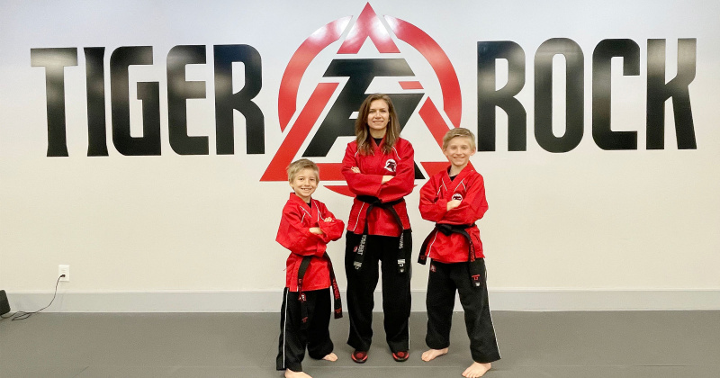 Will, Sarah and Seth Masters