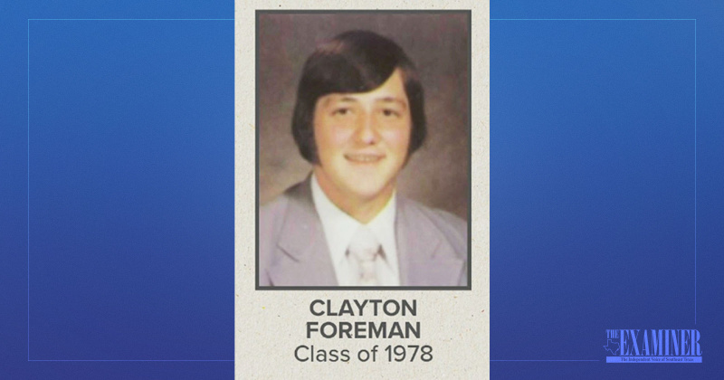 Foreman (1978 Forest Park High School yearbook photo)
