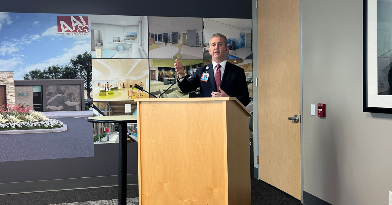 Baptist Hospitals of Southeast Texas CEO Justin Doss announces extensive expansion in SETX mental health care.