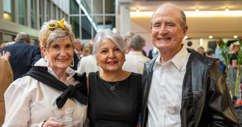 Georgia Dunlap, Mimi Daniali and Phil Dunlap