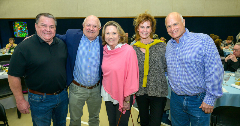 Bubba Nelson, Jeff Patrizi, Anne Wells, Mary Pat Gross and John Henry Nelson