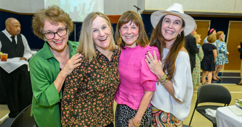 Theresa Nelson, Annie Kansas, Francis Arnoult and Caroll Patrizi