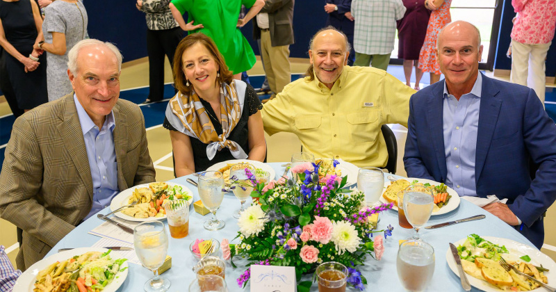 Bill and Crissy Darling, Scotty Petkovsek and Mark Petkovsek