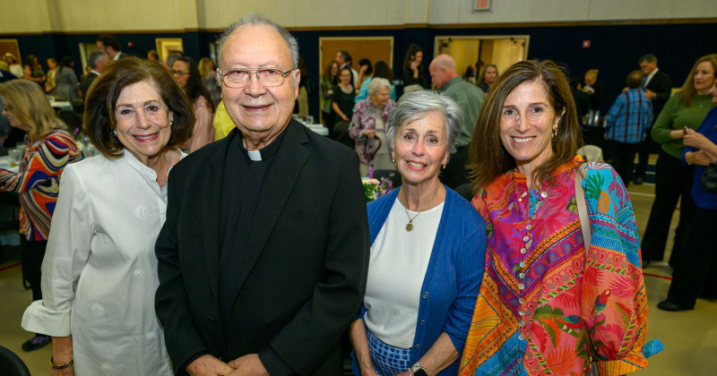 Marilyn Gripon, Bishop Curtis Guillory, Roseanne Brady and Allison Gilbert
