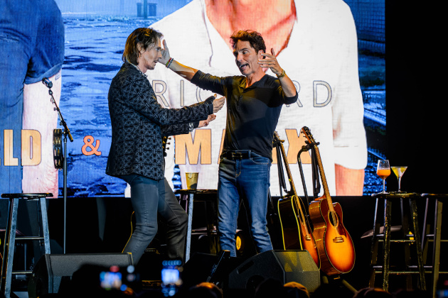 Rick Springfield &amp; Richard Marx (Photo by Chad Cooper)