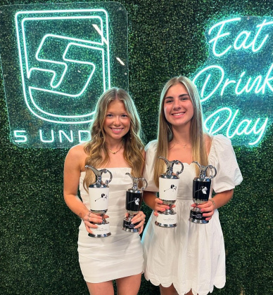 Ashley Hale and Annie Whitehead