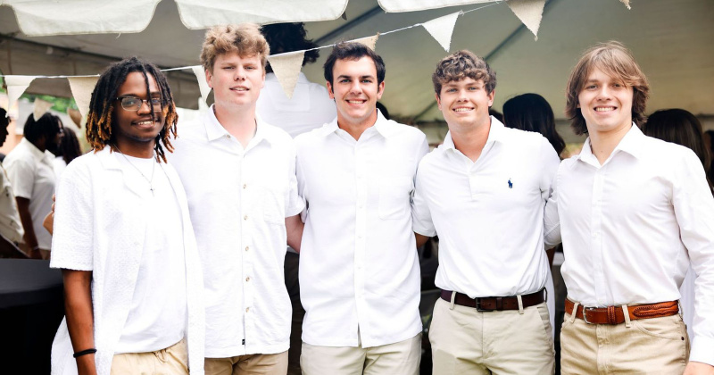 Jonah Smith, Caden Madigan, Kaleb Smith, Charles Mankin and Steven Sooudi