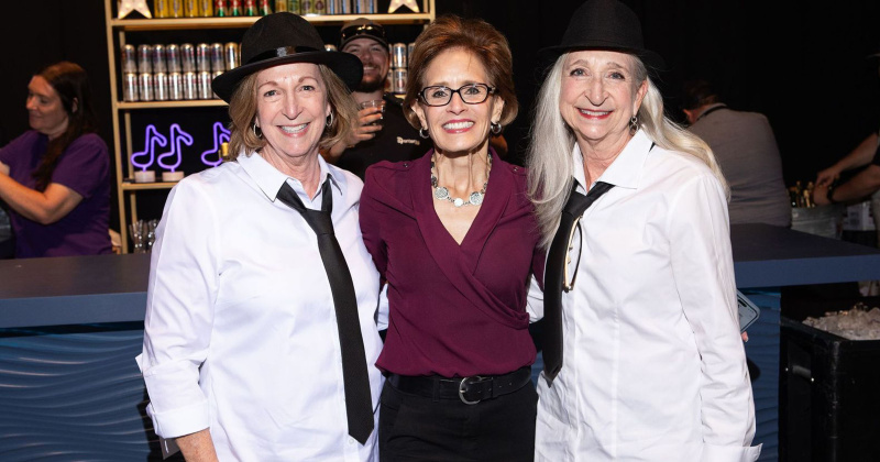 Gerry Edwards, Norma Sampson and Maureen Winchell