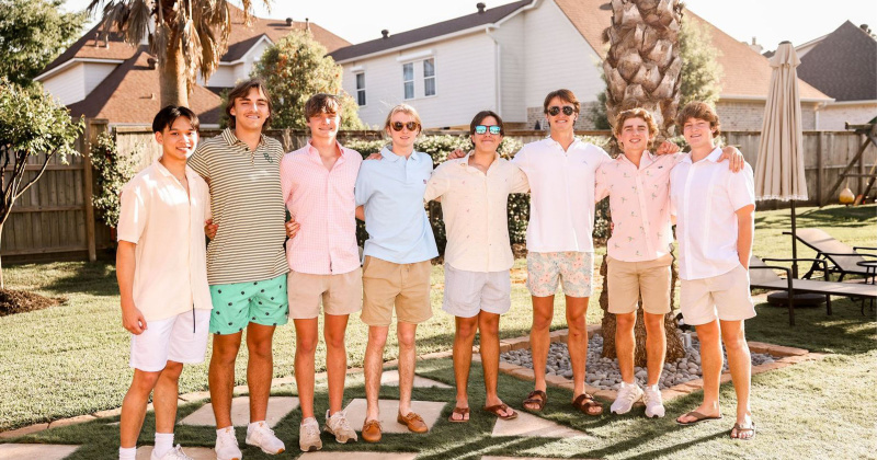 Aidyn Truong, Judson Turley, Sam Maloney, Stoney Conners, Joseph Pritchard, Gates Jenkins, Robert Tortorice and William Bryan