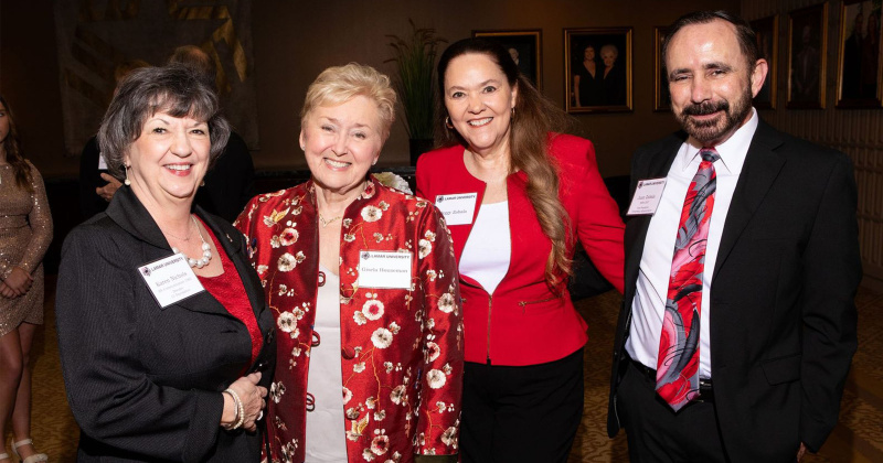 Karen Nichols, Gisela Houseman, Peggy and Juan Zabala