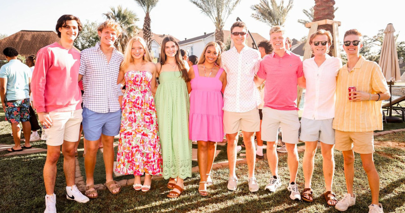Jason Norman, Luke Hanson, Macy Smith, Hannah Worley, Ryan Atwood, Christian Savage, Baylor Latham, Jackson Anderson and Tyler Ruppel